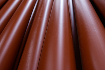 plastic pipes for laying communications