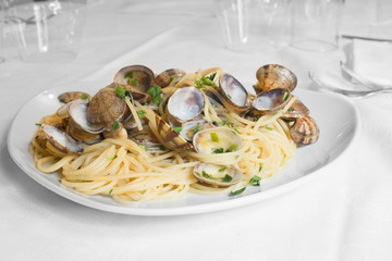 Spaghetti With Clams