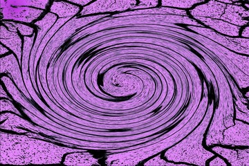 purple digital cracked swirl