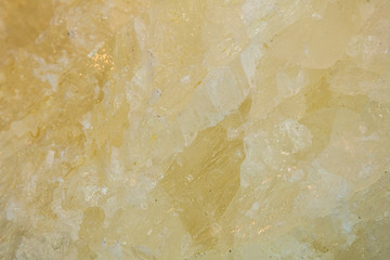 Citrine Yellow Quartz Crystal Stone Close Up