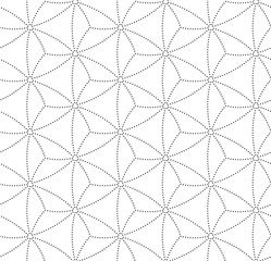 Fototapeta premium Seamless pattern in gray color.