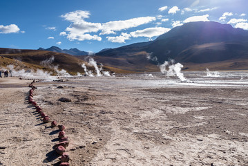 Geyser del Tatio, Atacama Desert, Chile