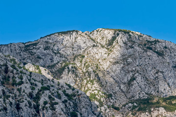 Mountains and Sky, vacation in Montenegro, Ray of light on the mountain