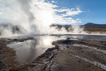 Geyser del Tatio, Atacama Desert, Chile