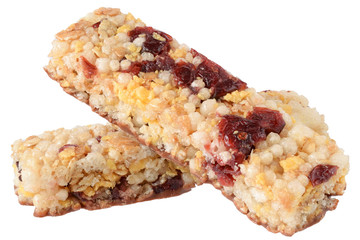 Whole-cereal bar with cranberries