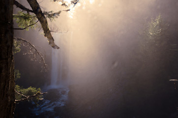 Fototapeta premium Misty waterfall