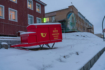 svalbard norway Barentsburg post office