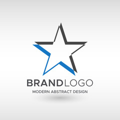 Obraz premium Luxury Star logo designs template,Modern Elegant Star logo designs. For Corporate or Business Branding