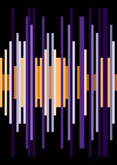 Colorful Number 'pi' Data Visualisation Art Computational Generative illustration