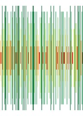 Fototapeta premium Colorful Number 'pi' Data Visualisation Art Computational Generative illustration