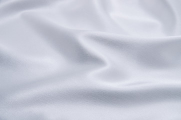 white satin fabric as background
