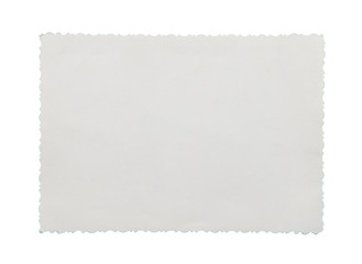 Fototapeta premium old paper texture on white