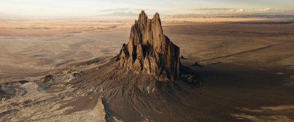 Large Eerie Mountain Structure Utah Arizona Desert Grand Canyon Mysterious Halloween Scary