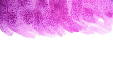 Pink abstract background in watercolor style