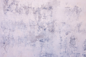 The texture of the old concrete wall with scratches, cracks, dust, crevices, rou