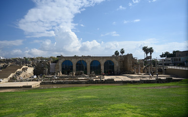 Fototapeta na wymiar Caesarea National Park