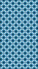 Seamless Pattern (Triangle shapes, White Star Light on Blue Textile, Wooden Pattern)