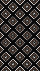 Seamless Pattern (Triangle shapes, White Star Light on Blue Textile, Wooden Pattern)