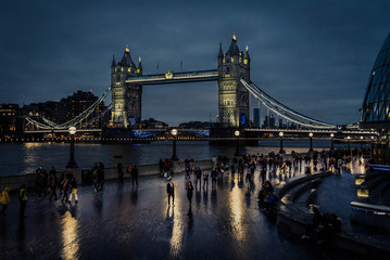 Tower Bridge After Rainfall