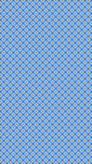 Seamless Pattern (Triangle shapes, White Star Light on Blue Textile Pattern)