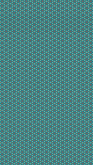 Seamless Pattern (Triangle shapes, White Star Light on Blue Textile Pattern)