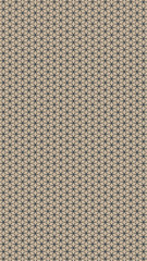Seamless Pattern (Triangle shapes, White Star Light on Blue Textile Pattern)