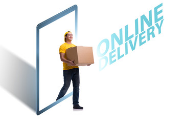 Concept of delivery of online purchases