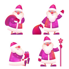 Russian Father Frost, Santa Claus set