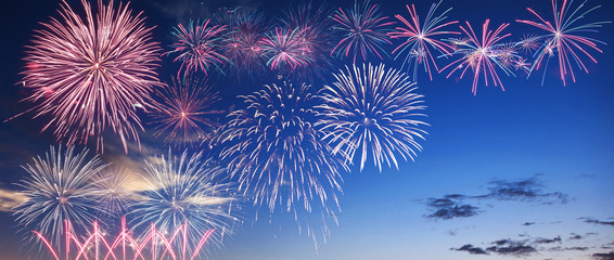 Wunderschönes Feuerwerk