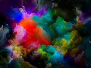 Obraz na płótnie Canvas Metaphorical Virtual Color