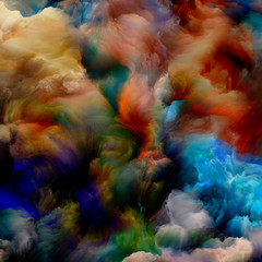 Obraz na płótnie Canvas Kiss of  Virtual Color