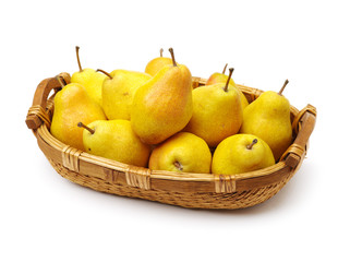 pear isolated on white background