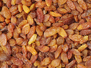 dried raisin background