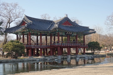 Obraz premium korea traditional architecture in namwon