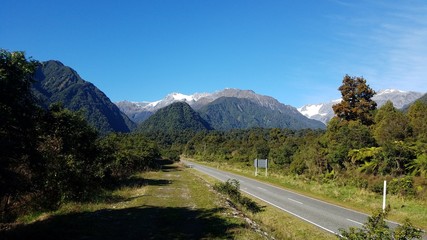 road in mountains