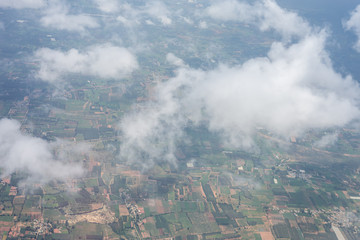 Bangalore to Pune, , a lot of smoke on the side of a mountain