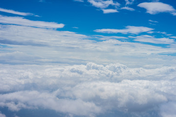 Bangalore to Pune, , view of clouds and blue sky