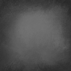 black background with grunge texture, old dark distressed black backdrop with light faded center