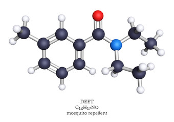 DEET mosquito repellent