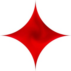 Obraz premium Diamond-shaped smooth background.