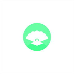 Pearl Logo jewelry Template illustration