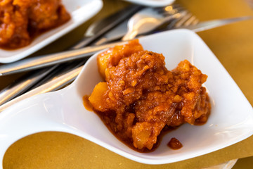 beef stew with tomato sauce