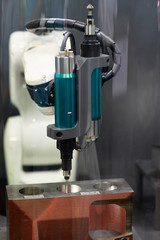 CNC machining center cutting mold