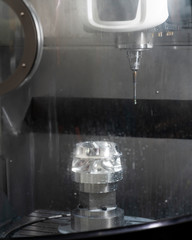 CNC machining center cutting mold