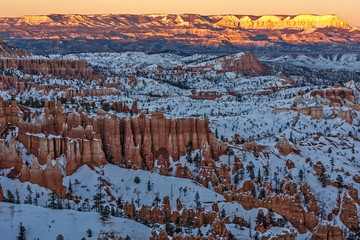 Late Afternoon at Bryce Canyon National Park in Utah