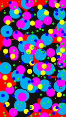 abstract colorful background vertical colored dots