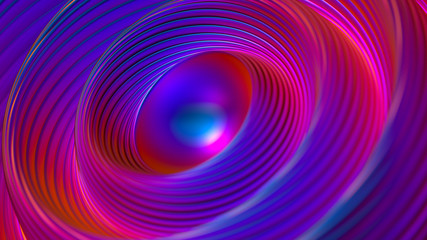 Geometric background. 3d illustration, 3d rendering.