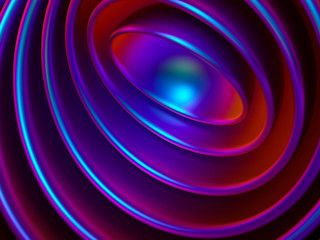 Geometric background. 3d illustration, 3d rendering.