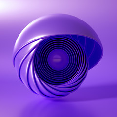 Geometric background. 3d illustration, 3d rendering.