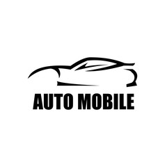 sport car automotive logo vector illustration